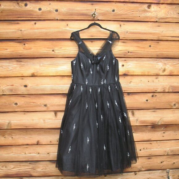 Mac Duggal 26498 Womens OFF THE SHOULDER EMBELLISHED TULLE COCKTAIL DRESS - Picture 7 of 15